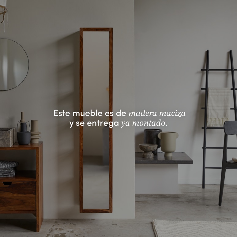 Twig - Columna recta de palisandro macizo