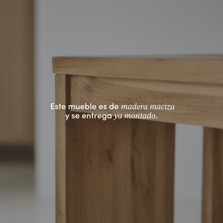 Eden - Escritorio infantil de teca maciza