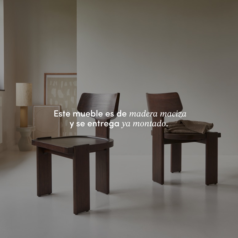 Iko - Silla de mindi macizo