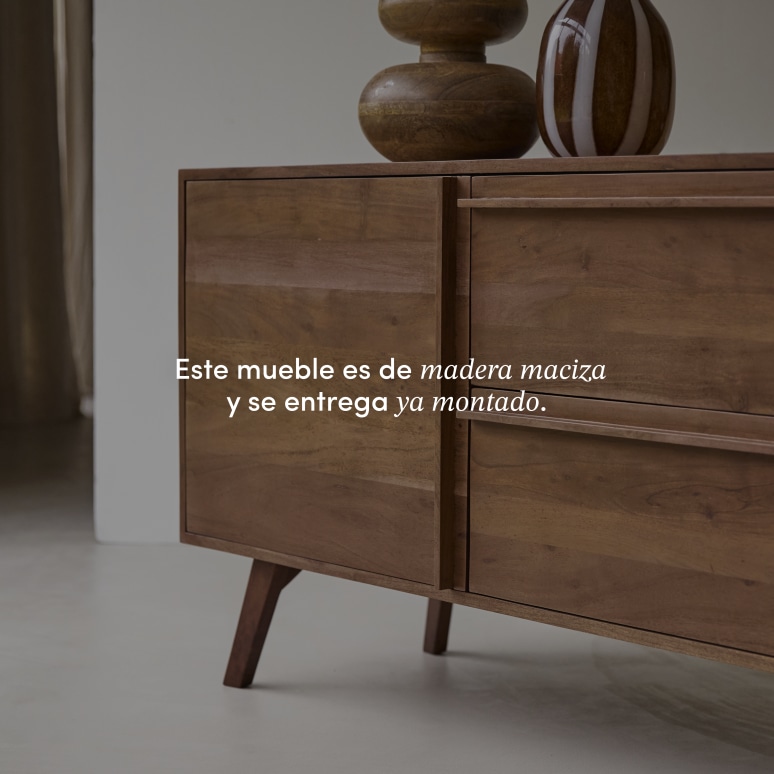 Niels - Aparador de acacia de 175 cm