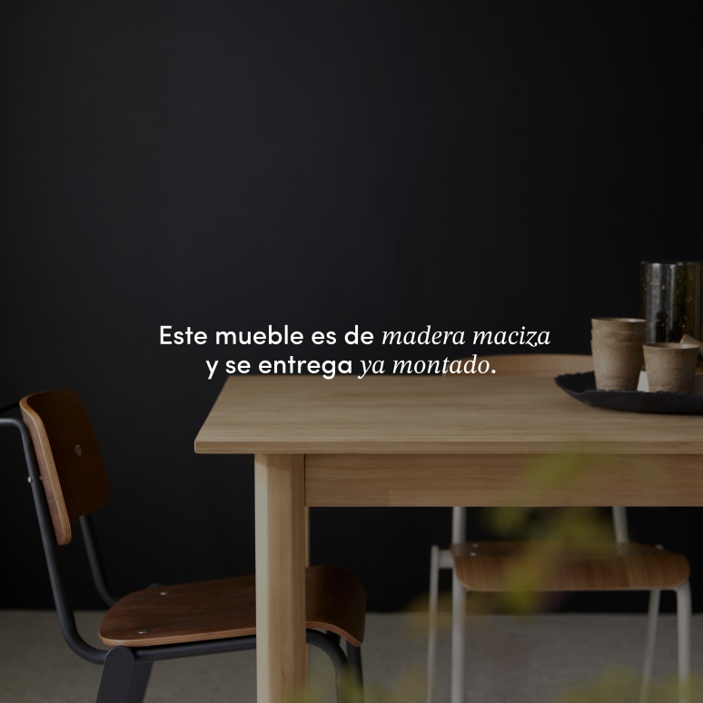 Noah - Mesa extensible de teca maciza 8-10 personas.