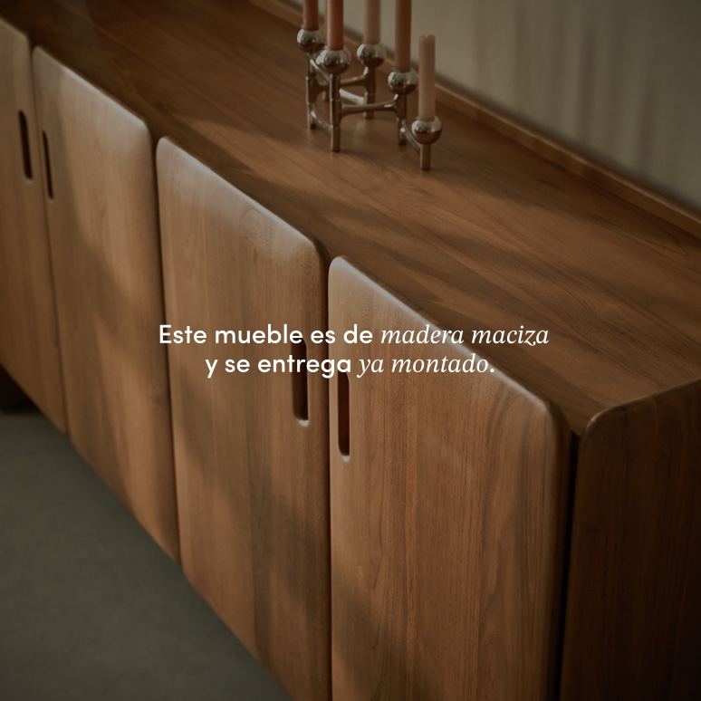 Marco - Aparador de teca maciza 180 cm