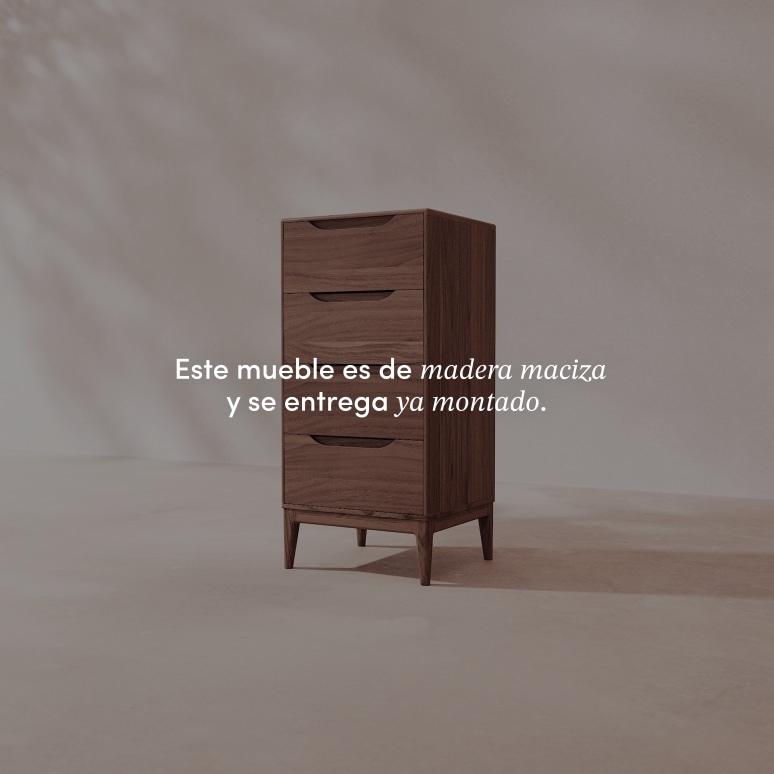 Gabrielle - Chifonier de madera maciza de mango