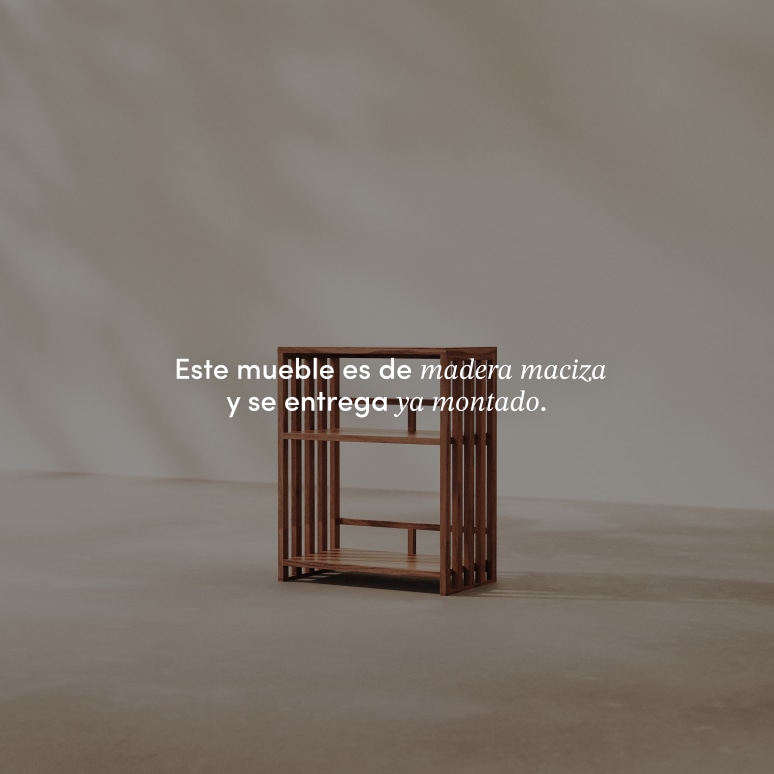 Harry - Biblioteca baja de acacia maciza