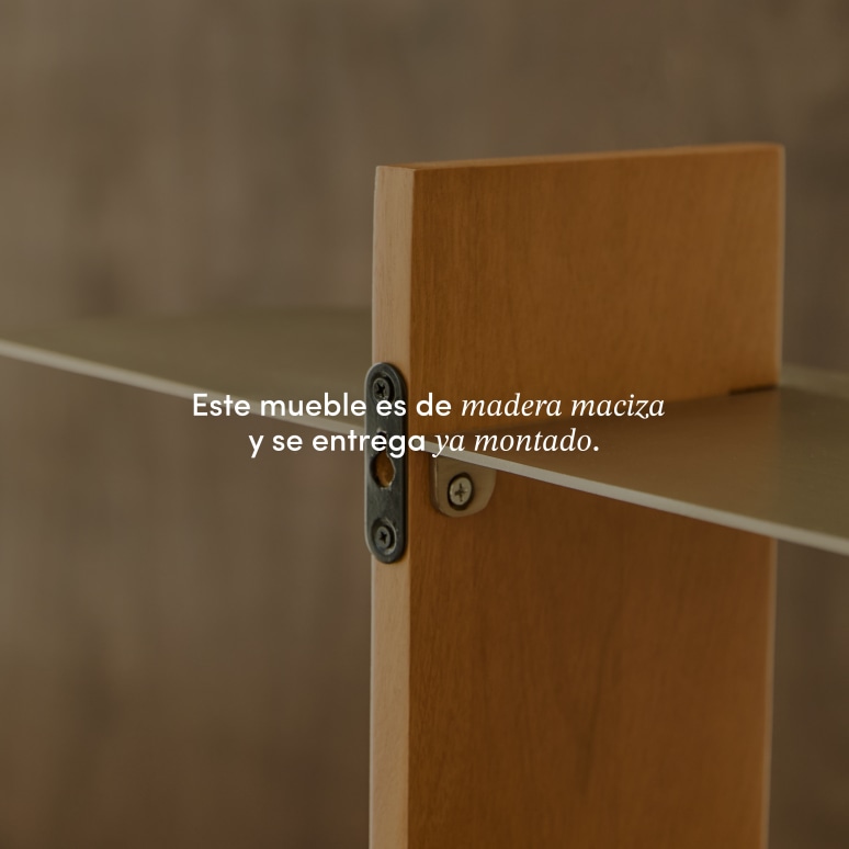 Isaia - Estantería de baño en mango y metal
