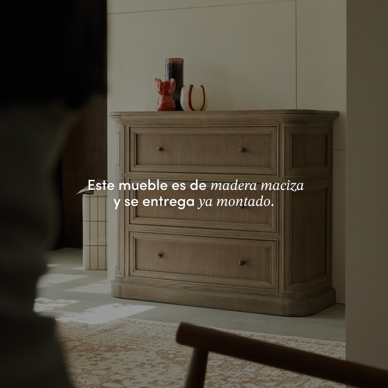 Louise - Cómoda de roble
