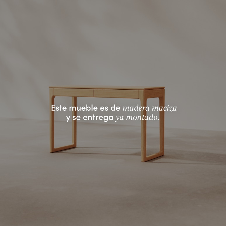 Arto - Escritorio de roble macizo