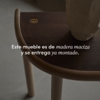 Opéra - Consola de roble macizo