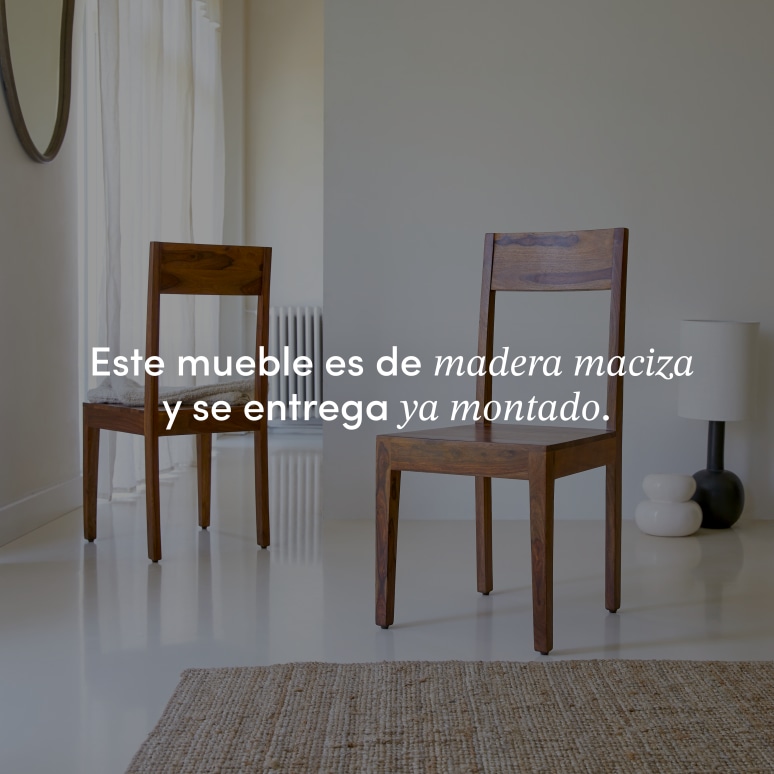 Mezzo - Silla de palisandro macizo