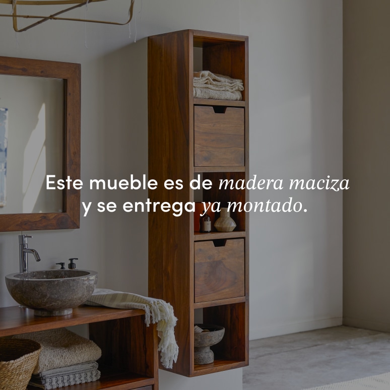 Kwarto - Columna de palisandro macizo