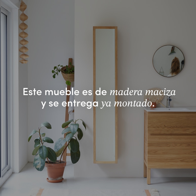 Twig - Columna de teca maciza