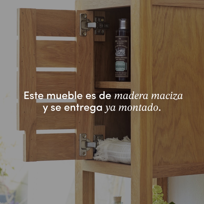 Serena - Columna de roble macizo