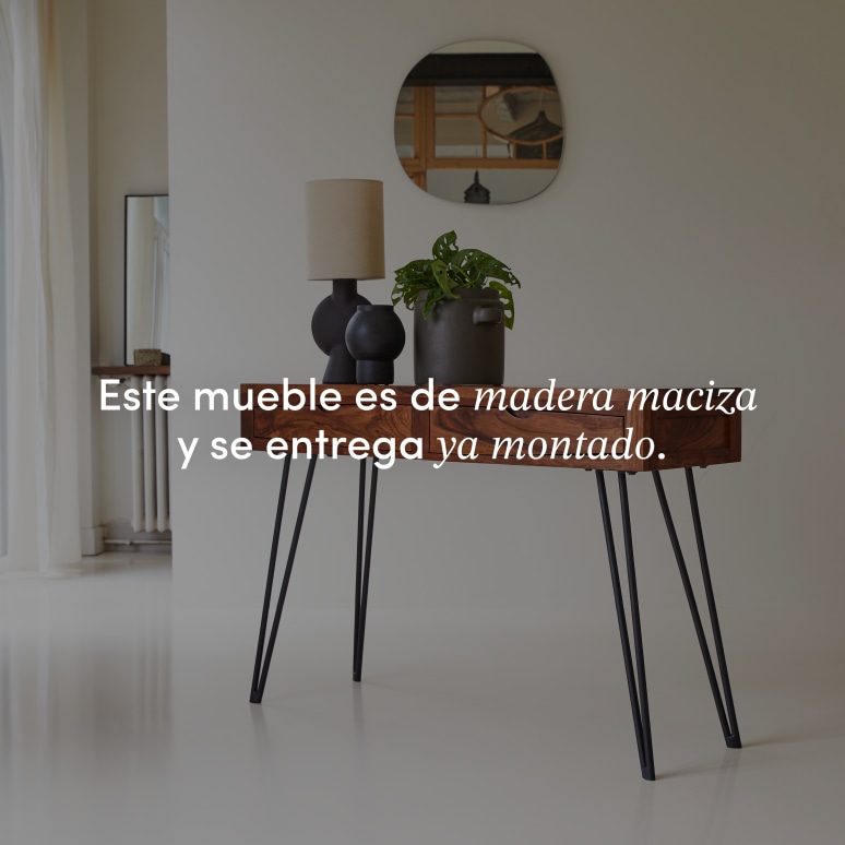 Bonnie - Consola de palisandro macizo