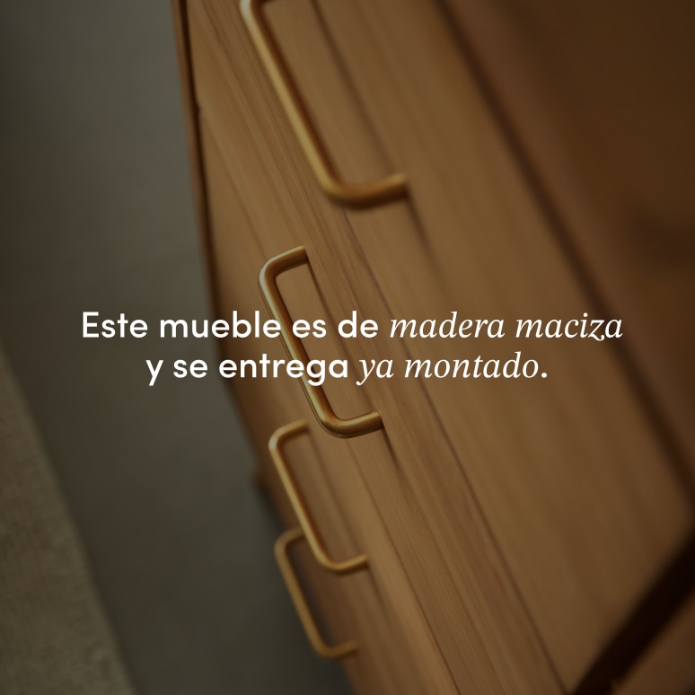 Kort - Cómoda de teca maciza