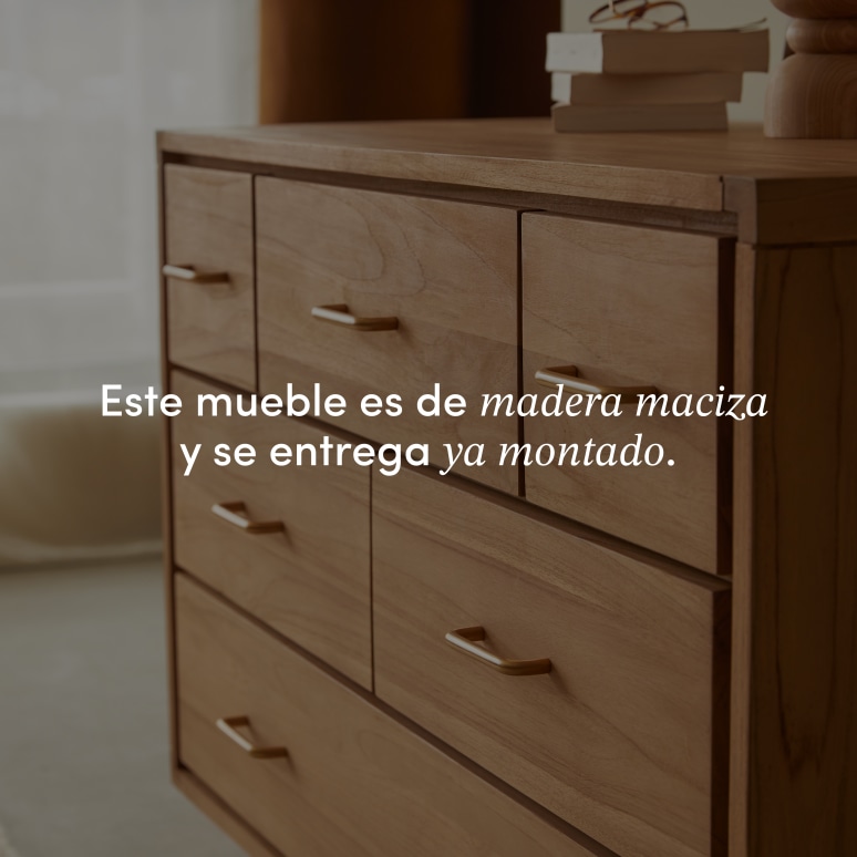 Kort - Cómoda de teca maciza