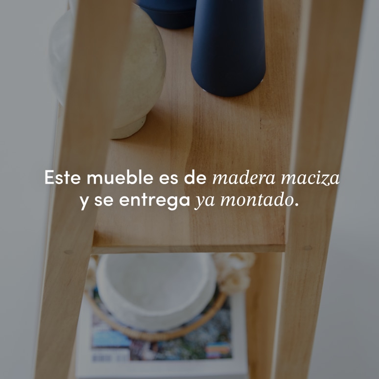 Bahya - Biblioteca de teca maciza