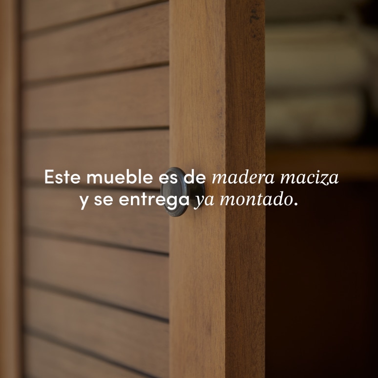 Loggia - Columna de acacia maciza