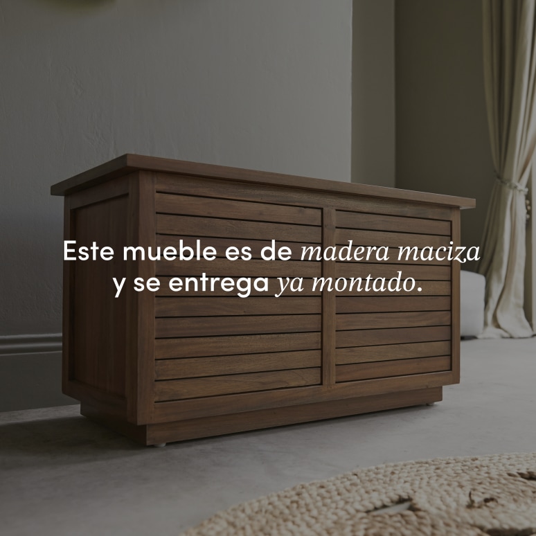 Loggia - Baúl de acacia maciza