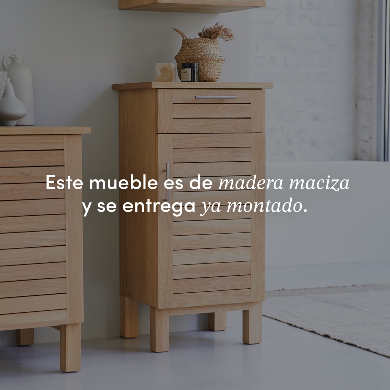 Soho - Mueble bajo de roble macizo