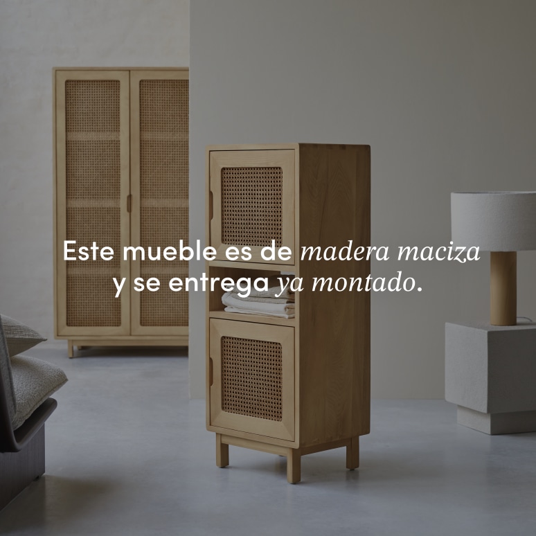 Luis - Columna baja de olmo macizo y caña