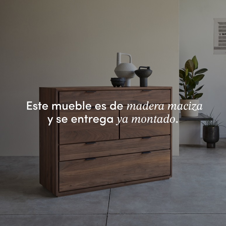 Senson - Cómoda de nogal macizo