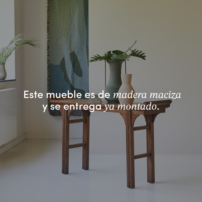 Arun - Consola de olmo macizo