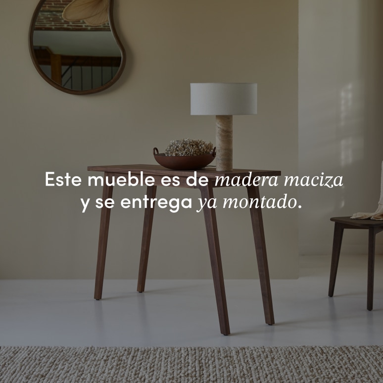 Esmée - Consola de nogal macizo