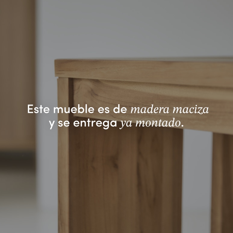 Eden - Escritorio infantil de teca maciza