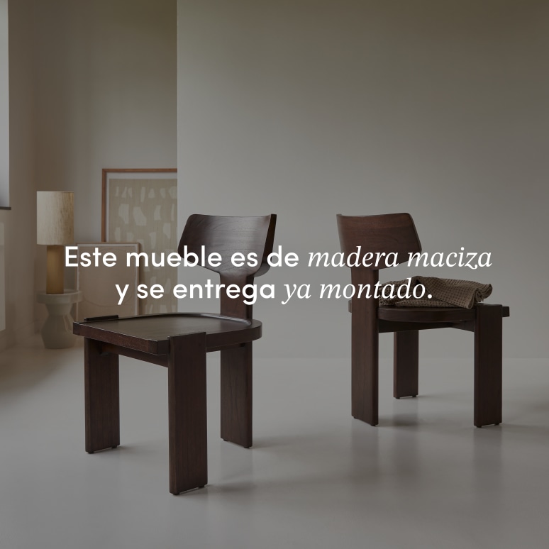 Iko - Silla de mindi macizo