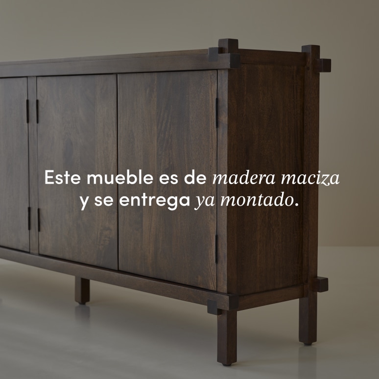 Arko - Aparador de mango macizo de 190 cm