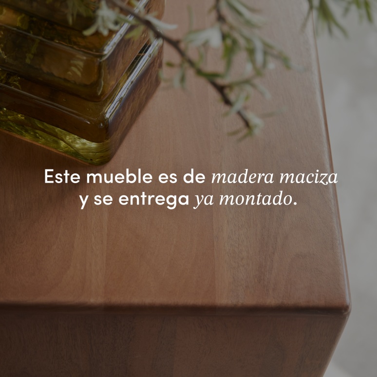 Gabrielle - Aparador de mango macizo de 150 cm
