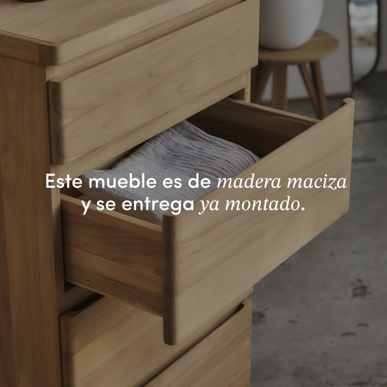 Nino - Chifonier de teca maciza