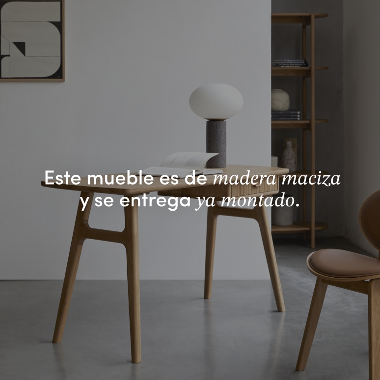 Yaël - Escritorio de roble macizo