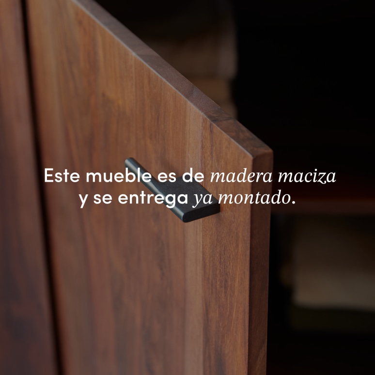 Jade - Mueble para lavabo de palisandro macizo y mármol 120 cm