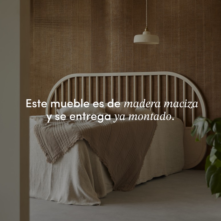 Théodore - Cabecero de fresno macizo 220 cm