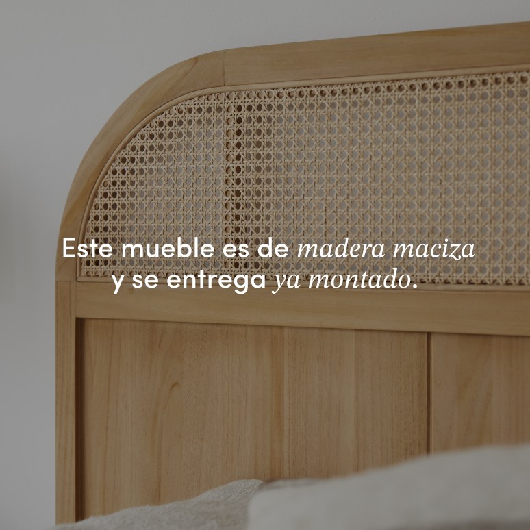 Hector - Cabecero de teca maciza 190 cm