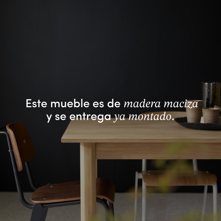 Noah - Mesa extensible de teca maciza 8-10 personas.