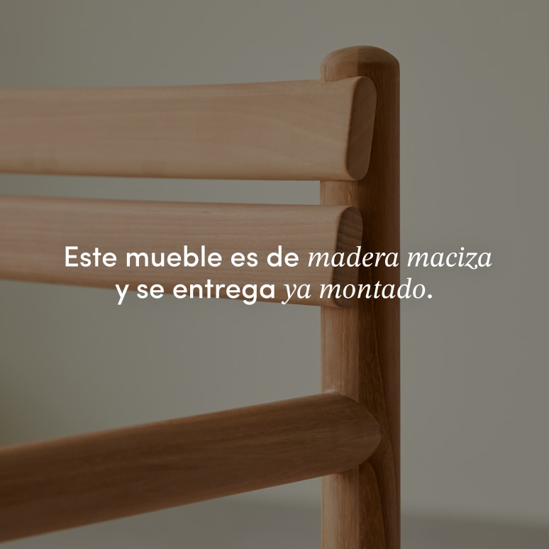 Vadim - Sillón de jardín de teca maciza