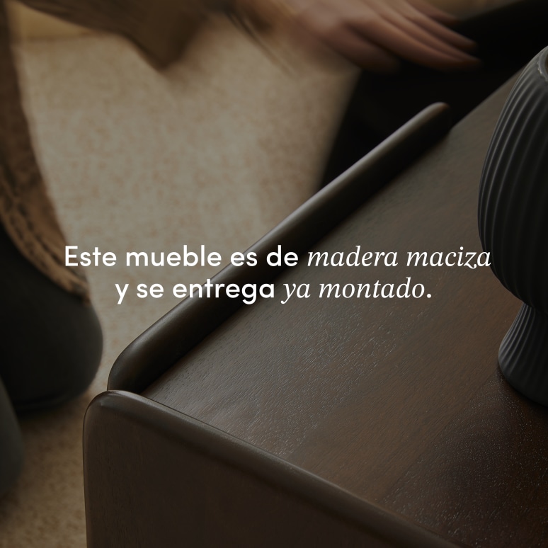 Noé - Mueble de TV de madera maciza de mango 160 cm