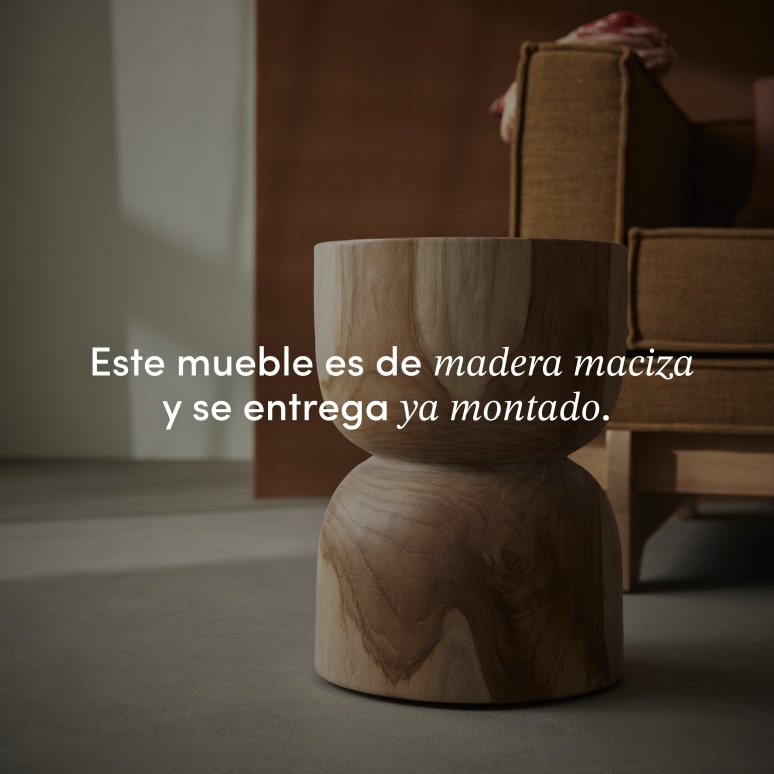 Mare - Mesa auxiliar de teca maciza