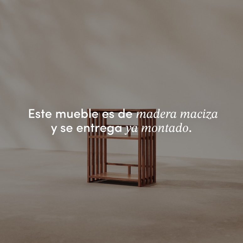 Harry - Biblioteca baja de acacia maciza