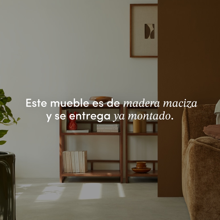 Harry - Biblioteca baja de acacia maciza