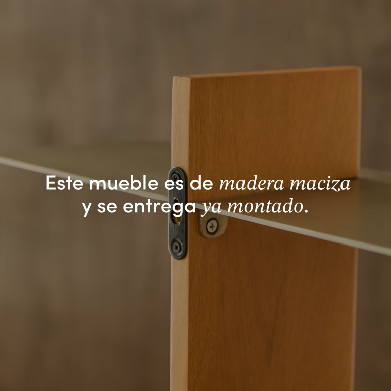 Isaia - Estantería de baño en mango y metal
