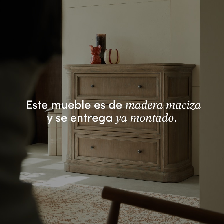 Louise - Cómoda de roble