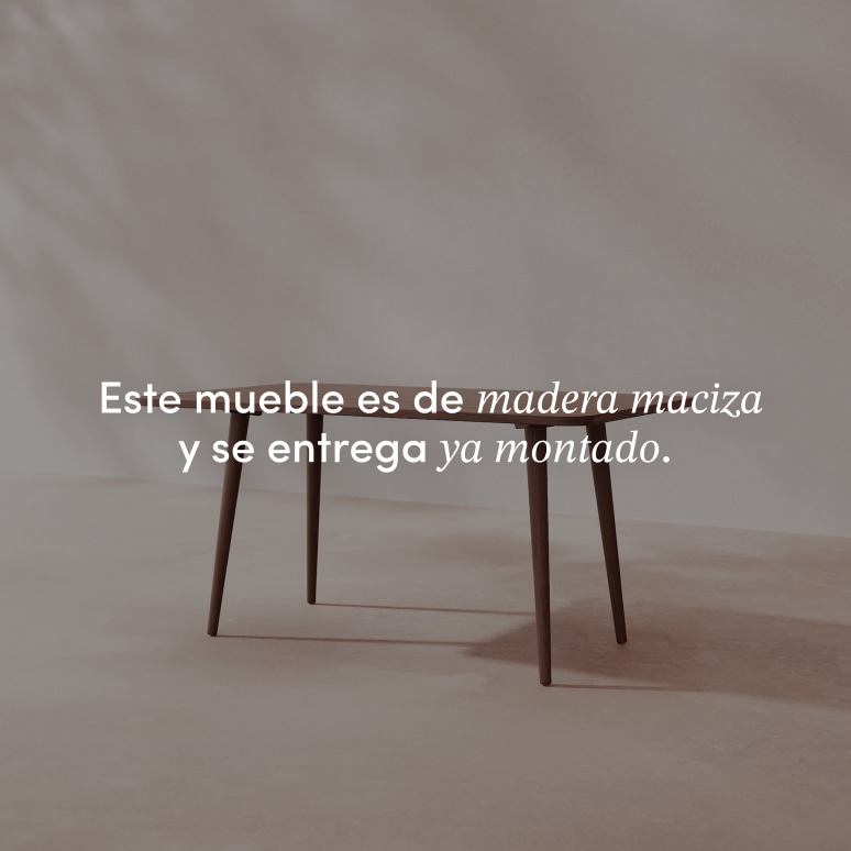 Lazare - Mesa de pino macizo 4 pers.