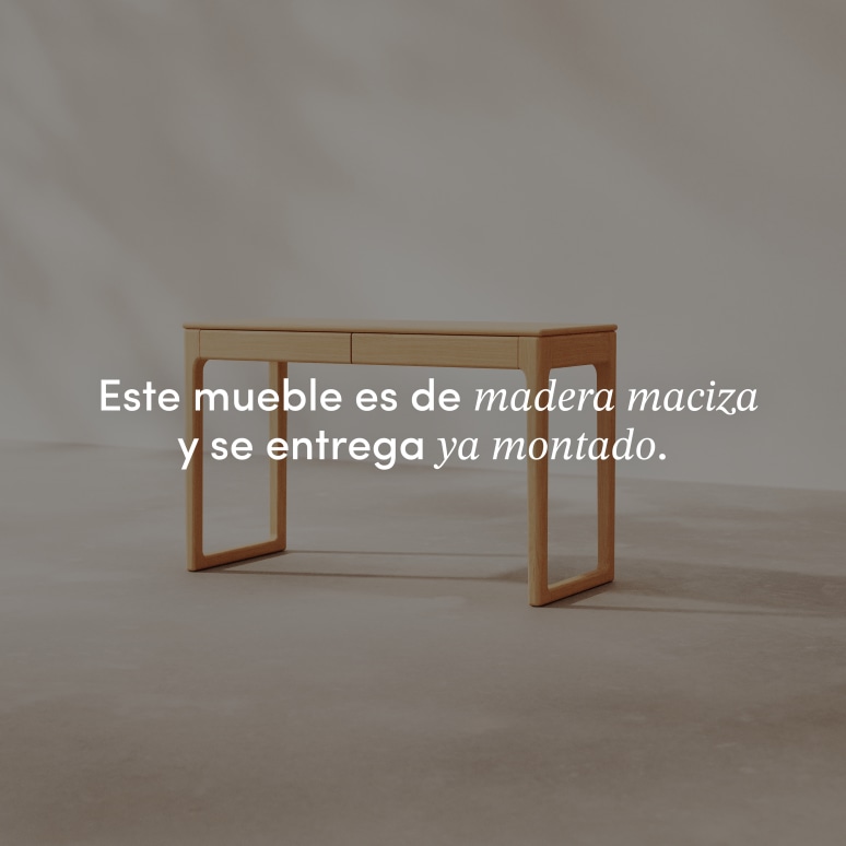 Arto - Escritorio de roble macizo