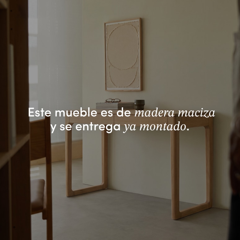 Arto - Escritorio de roble macizo