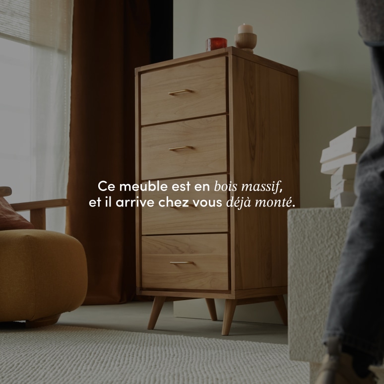 Kort - Chiffonnier enfant en teck massif