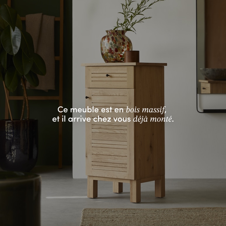 Soho - Elément bas en chêne massif