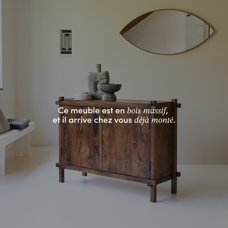 Arko - Buffet en manguier massif 120 cm